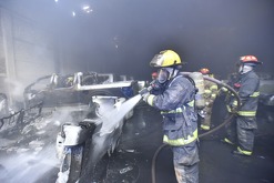 Patrullas se queman antes de ser entregadas en Jalisco