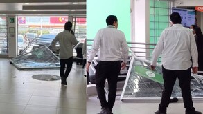 Choca contra clínica en San Nicolás