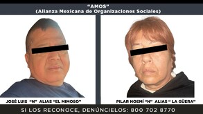 'El Mimoso' presuntamente usaba la asación AMOS para despojar a personas de sus propiedad, por lo que fue detenido en CdMx