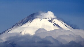 volcán popocatepetl nevado