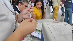 Vacunación en Monterrey