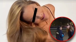 Antes de ser viral por insultar a policía de CdMx, Lady Racista es captada agrediendo a una guardia de seguridad.