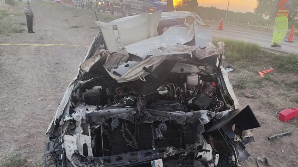 Accidente viceconsulado de EU en Monterrey