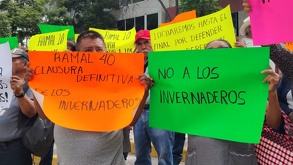 Acusan a la Conagua por hacer caso omiso a las advertencias por uso intensivo de recurso hídrico en la zona.