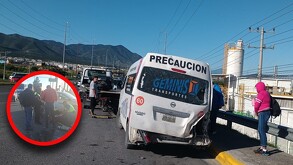 El conductor del vagón fue consignado al igual que los vehículos involucrados ante el Ministerio Público en Saltillo.
