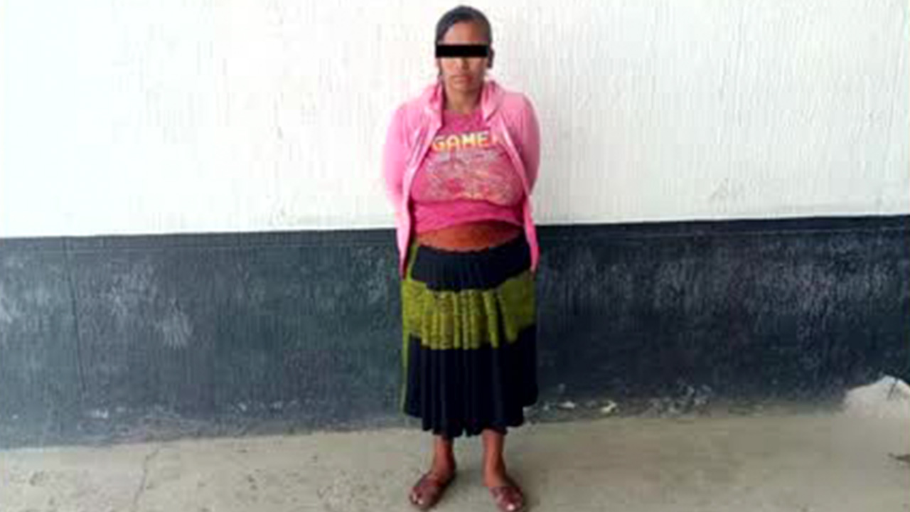 María 'N' se encontraba en compañía de cuatro menores quienes realizaban malabares en los cruceros. La mujer los refirió como sus hijos, lo cual no pudo comprob