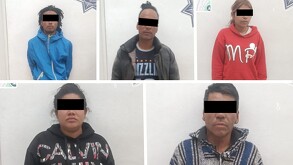 Las cinco personas intentaron invadir una vivienda en la colonia La Laguna Chiconautla