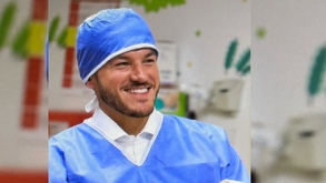 Samuel García y su hija Isabel