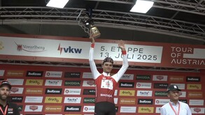 Isaac del Toro volvió a demostrar su calidad ganando tres de las cinco etapas del Tour de Austria y coronándose como campeón de la competencia.