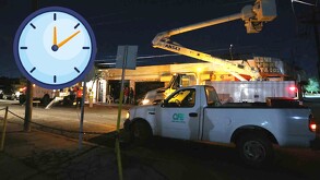Cortes de luz en Juárez, Nuevo León, en julio