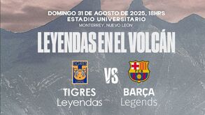 El partido de leyendas entre Tigres y Barcelona será una oportunidad para ver a grandes estrellas del futbol internacional en México.
