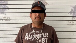 La detención del hombre se llevó a cabo sobre el bulevar Otilio González, en las inmediaciones de la colonia San José, en Saltillo.