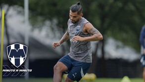 Jesús Corona entrena con Rayados previo al Apertura 2025.