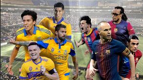 Leyendas felinas y blaugranas se disputarán un partido de exhibición en el Estadio Universitario, recinto donde los Tigres juegan sus partidos como local.