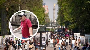 Joven confronta a extranjero por orinar en el Bosque de Chapultepec.