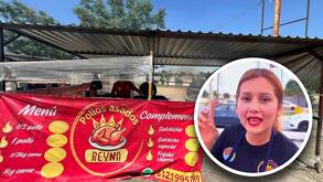 Dueña de negocio de pollos ‘Reyna’ denuncia bache y le clausuran local en Juárez