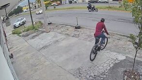 El hombre se robó una bicicleta