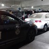 Los PDI rastrearon los autos hasta uno de los estacionamientos del AICM. Los PDI rastrearon los autos hasta uno de los estacionamientos del AICM.