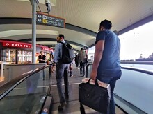 El vuelo donde murió un pasajero venía de la Ciudad de México. / Roberto Alanís