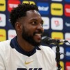 El zaguero colombiano Álvaro Angulo habló sobre los refuerzos en la portería de Pumas, como David Ospina El zaguero colombiano Álvaro Angulo habló sobre los refuerzos en la portería de Pumas, como David Ospina