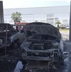 Se incendian autos en Apodaca Se incendian autos en Apodaca
