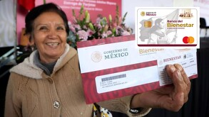 El Banco del Bienestar anunció el cambio de imagen de las tarjetas que se entregan para la dispersión de los programas sociales
