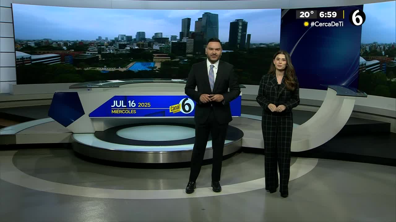 Telediario nocturno CdMx, miércoles 16 de julio de 2025.