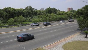 Carril de contraflujo en Guadalupe
