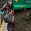 Así fue el momento exacto en que Estefany, usuaria del Tren Ligero en Guadalajara, salva a perrito de las vías Así fue el momento exacto en que Estefany, usuaria del Tren Ligero en Guadalajara, salva a perrito de las vías