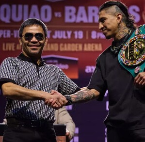 Los analistas de ESPN Mariale Espinoza, Chava Rodríguez y Renato Bermúdez analizaron la próxima pelea de Manny Pacquiao ante Mario Barrios Los analistas de ESPN Mariale Espinoza, Chava Rodríguez y Renato Bermúdez analizaron la próxima pelea de Manny Pacquiao ante Mario Barrios