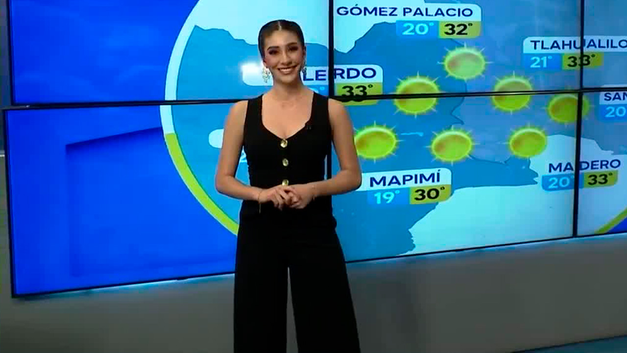 Fanny Ramírez nos da el pronóstico del tiempo en Laguna para este jueves 17 de julio de 2025.