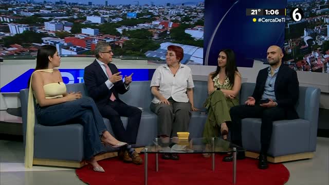 Programa conducido por Cecilia Salamanca, Fernanda Tapia y Jaime Núñez, jueves 17 de julio de 2025.