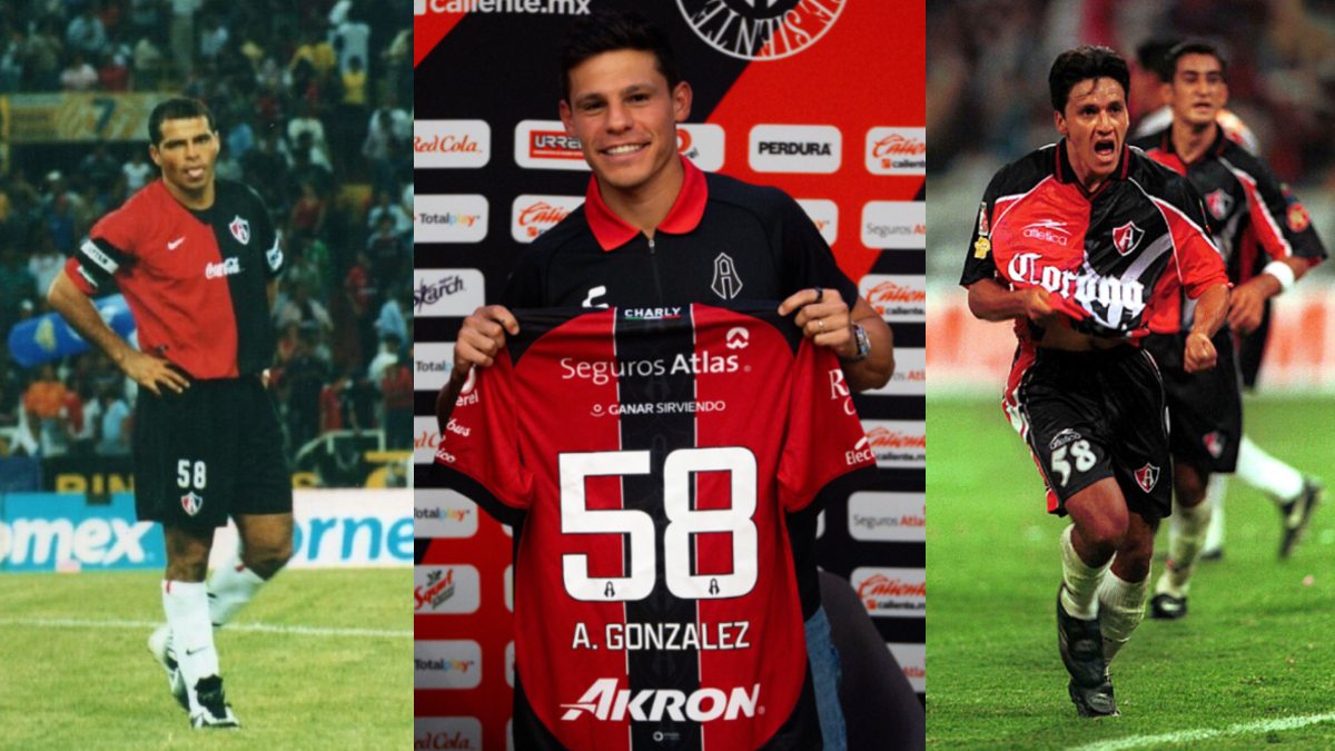 Alfonso 'Ponchito' González portará en número 58 en Atlas luego de su regreso al equipo.