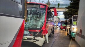 El choque ocurrió sobre Paseo Tollocan en Toluca