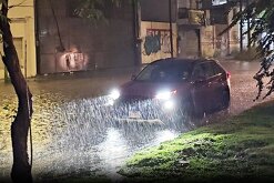 Lluvia madrugada Guadalajara