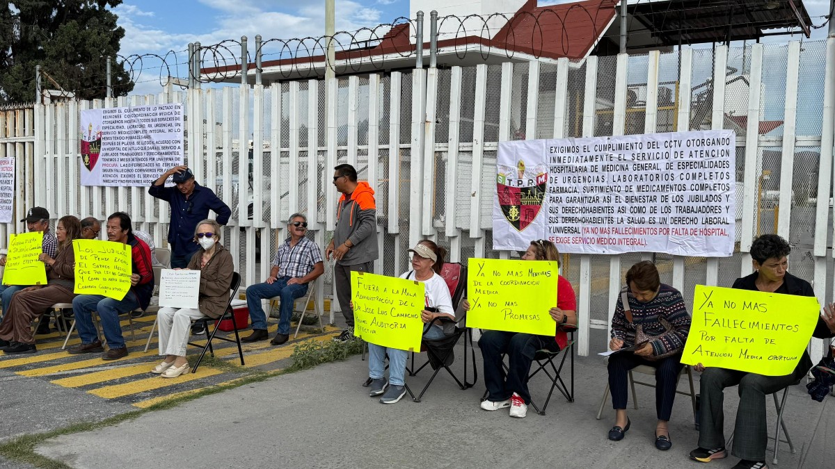 Los trabajadores y jubilados de Pemex en Saltillo deben ser trasladados a hospitales de otras entidades como Cadereyta, Reynosa, Madero o incluso la Ciudad de M Los trabajadores y jubilados de Pemex en Saltillo deben ser trasladados a hospitales de otras entidades como Cadereyta, Reynosa, Madero o incluso la Ciudad de M