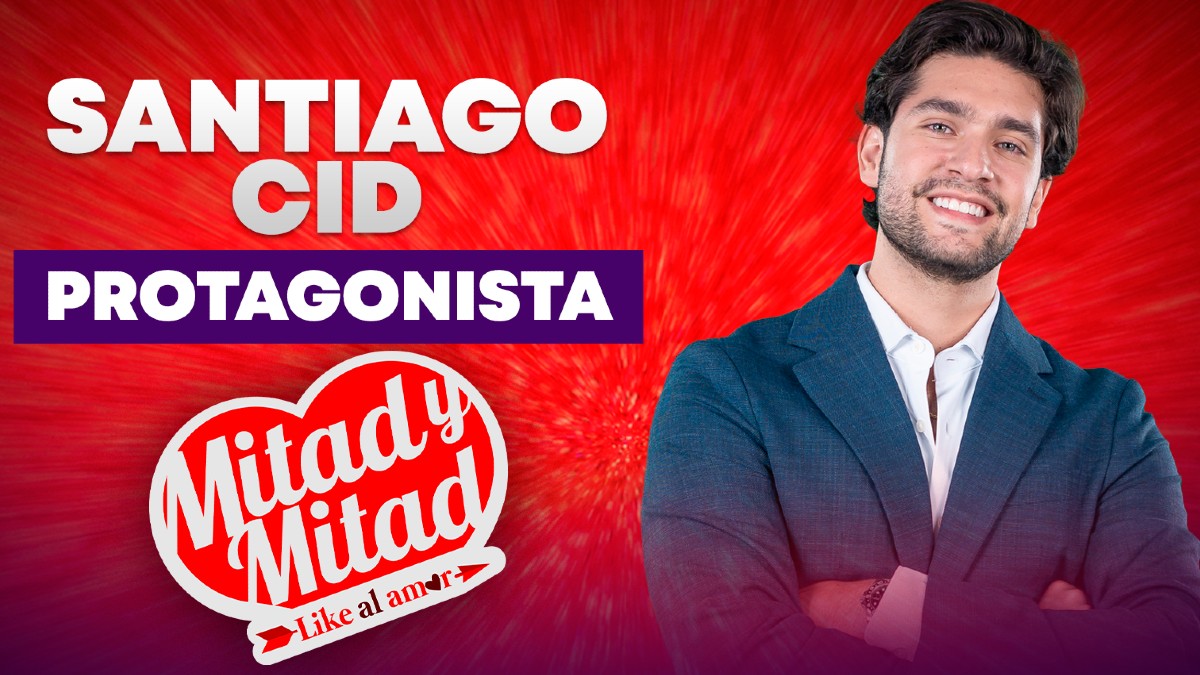 Santiago Cid, tercer participante de Mitad y Mitad