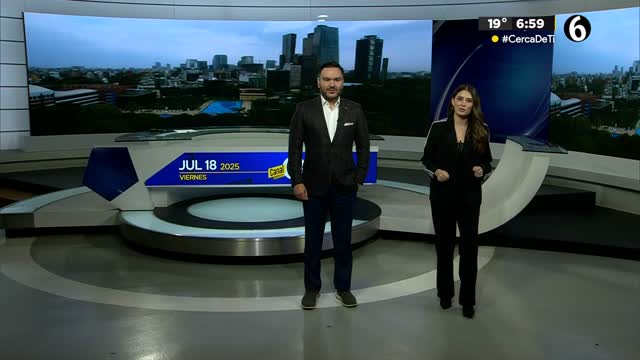 Telediario nocturno CdMx, jueves viernes 18 de 2025.