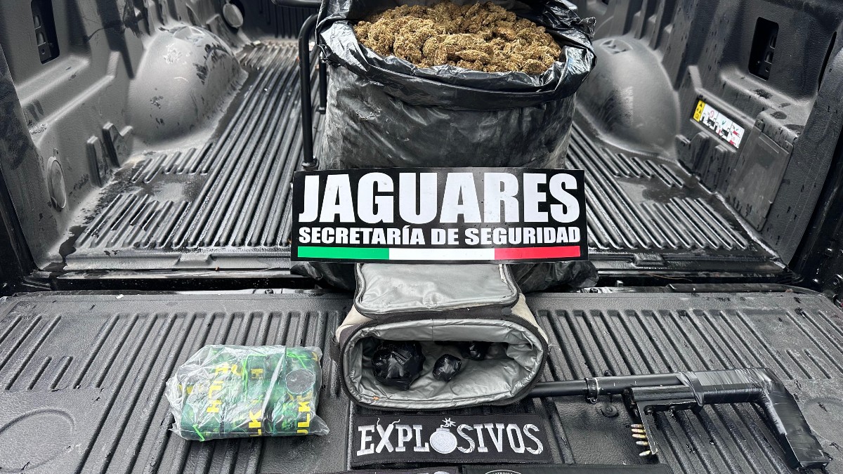 Elementos del Escuadrón Motorizado Jaguares lograron desactivar cuatro presuntos artefactos explosivos en Guadalajara y la detención de Gerardo ‘N’.