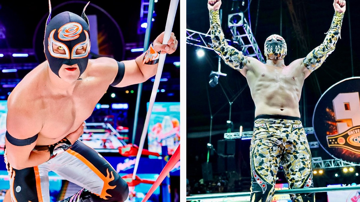 Por su parte, Esfinge logró retener el campeonato nacional de peso supermediano ante The Beast Mortos