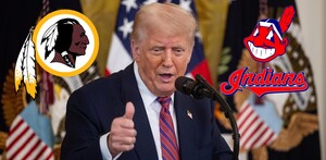 El presidente de los Estados Unidos exhortó a los dueños de los equipos a revertir el cambio que se hizo hace algunos años en su nombre.