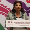Clara Brugada anunció la creación de un plan maestro para abatir desigualdades en las zonas de tensión inmobiliaria.