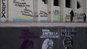 Colectivos y ciudadanos marchan este 20 de julio por segunda ocasión en el mes en contra de la gentrificación en Ciudad de México