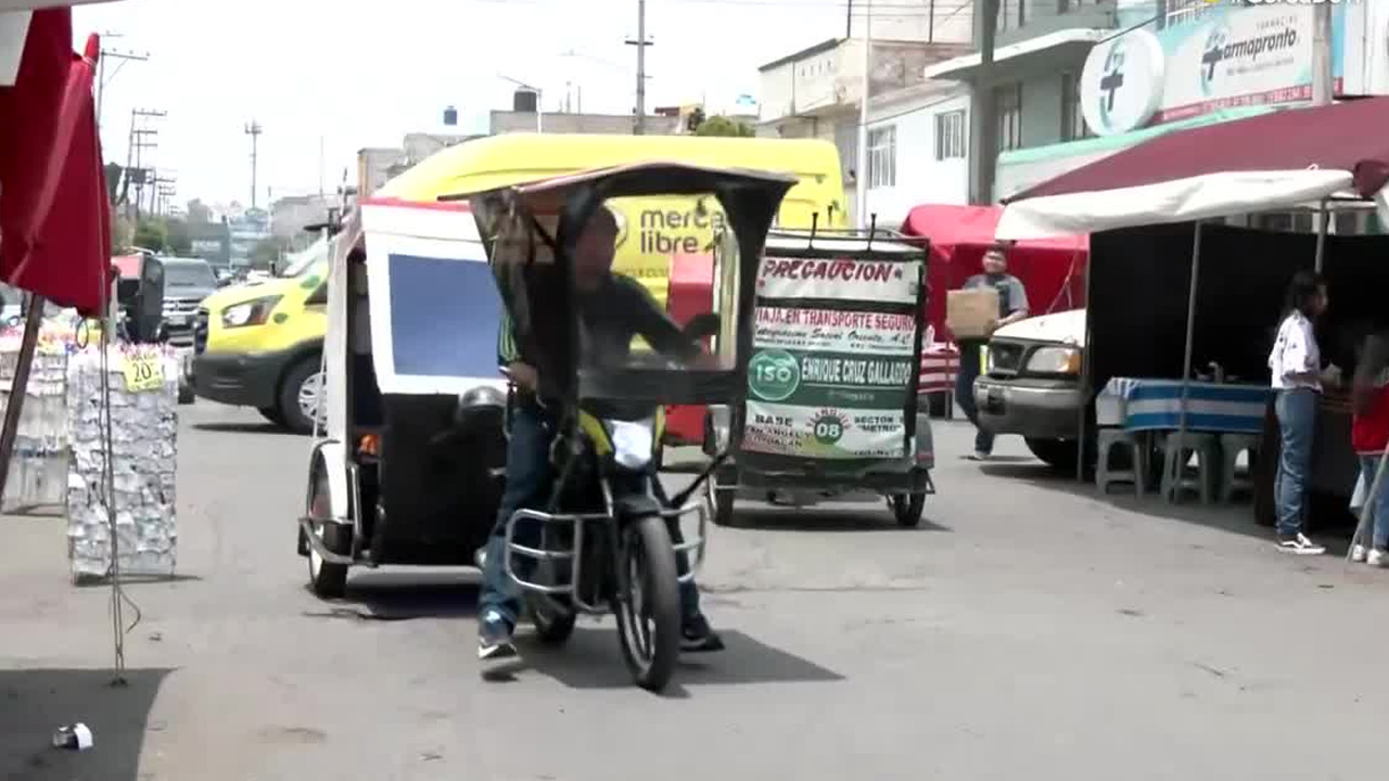 Autoridades lanzaron una iniciativa para ordenar a las 135 organizaciones de mototaxis y bicitaxis en la zona oriente del Estado de México.