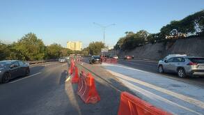 Inicia carril de contraflujo en avenida Morones Prieto en Guadalupe, NL