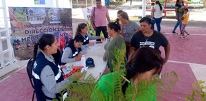 El personal de Dirección de Medio Ambiente y Ecología de Lerdo acudirá a la plaza principal de la Villa de León Guzmán, con la campaña de reforestación. El personal de Dirección de Medio Ambiente y Ecología de Lerdo acudirá a la plaza principal de la Villa de León Guzmán, con la campaña de reforestación.
