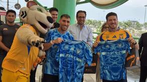Fernando Gorriarán y Samuel García en la inauguración de la estación del metro en honor a Tigres.