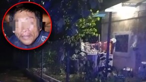 Pobladores de Chiapas lograron dar alcance al agresor que se daba a la fuga, logrando someterlo y amarrarlo.