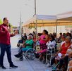era su compromiso de seguir recorriendo su distrito para identificar necesidades y canalizar apoyos sociales