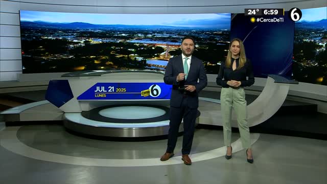 Telediario nocturno CdMx, lunes 21 de julio de 2025.